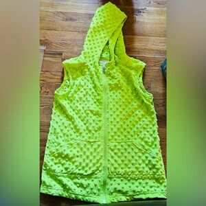 Lolly Wolly Doodle Girl’s Size 12 Minky Dot Bathing Suit Coverup, NWOT
